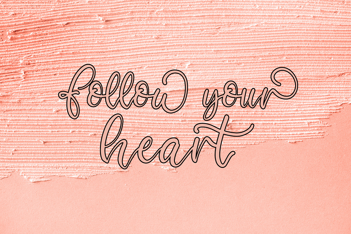 Anjelika A Handwritten Script Font, a Handwritten Font by Freeling Design House (Photo 6 of 6)