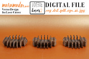Candle Holder Grid Vector File for L, an Object Graphic by MaramadeLaser (Thumbnail 1 of 5)