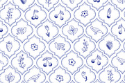 Flowers Birds Berries, a Pattern Graphic by GooseFrol (Thumbnail 4 of 18)