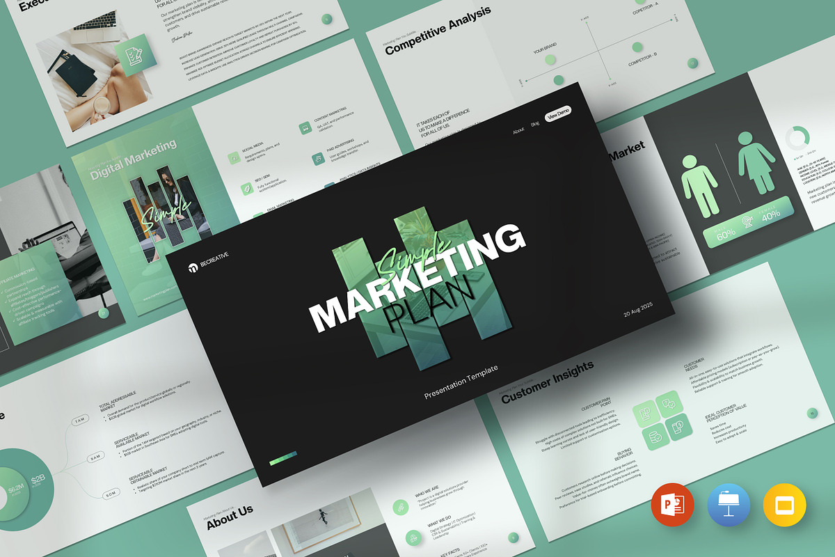 Simple Marketing Plan Template