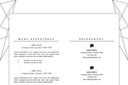 Modern Resume & Cover Letter MS Word, a Resume Template by This Paper Fox (Thumbnail 5 of 5)