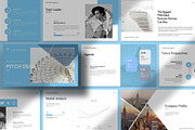 Pitch Deck Presentation Template, a Presentation Template by Fit-tee (Thumbnail 1 of 9)