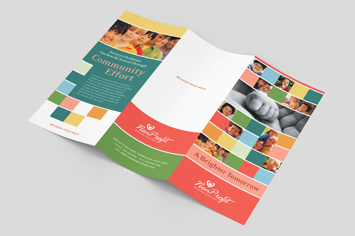 Nonprofit Association Brochure, a Brochure Template by StockLayouts (Photo 3 of 4)