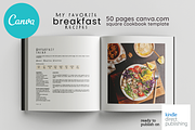 Canva Breakfast Cookbook Template, a Magazine Template by DeLaGranSiete (Thumbnail 7 of 10)