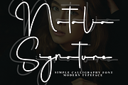 Natalia Signature, a Handwritten Font by InermediaSTUDIO (Thumbnail 1 of 8)