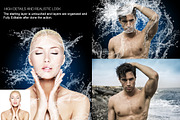 Water Splash Photoshop Action preview 2
