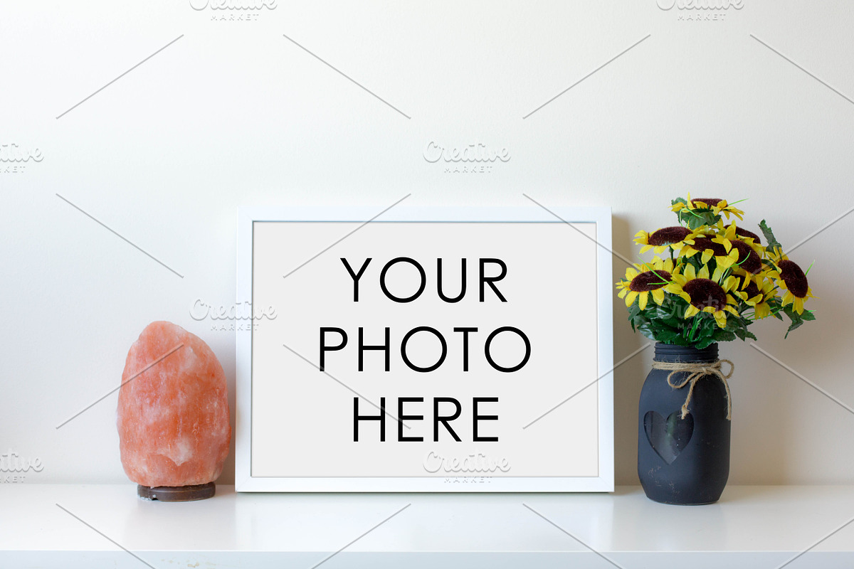 10 Minimalist White Mockup Frames, a Packaging Mockup by F R A M E D // SUPPLY CO. (Photo 8 of 11)