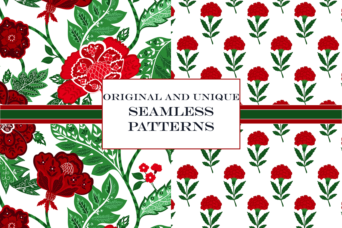 Christmas Boho Indian Patterns, a Pattern Graphic by RachelStudio (Photo 5 of 8)