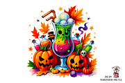 Halloween Potion PNG Bundle, a Graphic by Clipart Studio (Thumbnail 6 of 11)