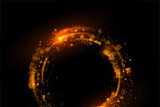Abstract glowing circles, a Wallpaper Graphic by majcot (Thumbnail 2 of 6)