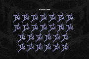 Forsakens | Black Metal Font, a Blackletter Font by Denustudios (Thumbnail 12 of 15)