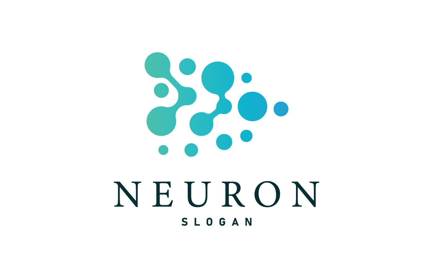 Neuron Logo Neuron Abstract Molecule, a Branding & Logo Template by ...