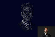 Creative Typography Text Portrait FX, an Action Add-On by Studio Retouch (Thumbnail 8 of 11)