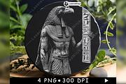 Horus Egyptian God Eagle Head Falcon, a Background Graphic by LaseredNinja (Thumbnail 2 of 7)