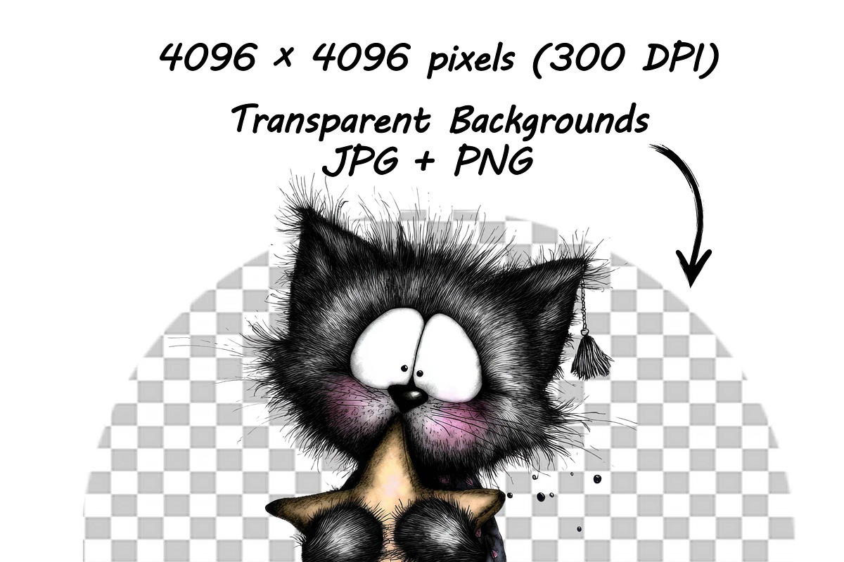 whimsical floral animal clipart PNG, an Illustration by one-touch (Photo 18 of 18)