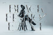 Chrome Text Effects Bundle 02, a Layer Style Add-On by Hyperpix Productions (Thumbnail 14 of 48)