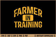 Farmer In Training Cute Farm Kid SVG, an Illustration by Handy Arts Studio (Thumbnail 1 of 3)
