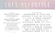 LoFi Lifestyle, a Handwritten Font by Brittney Murphy Design (Thumbnail 2 of 2)