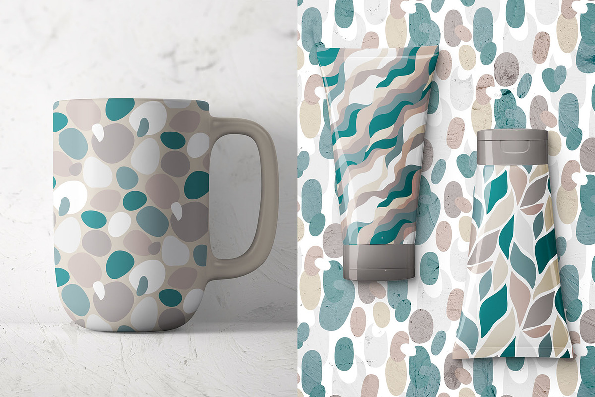 15 abstract patterns, a Pattern Graphic by pineart (Photo 4 of 5)