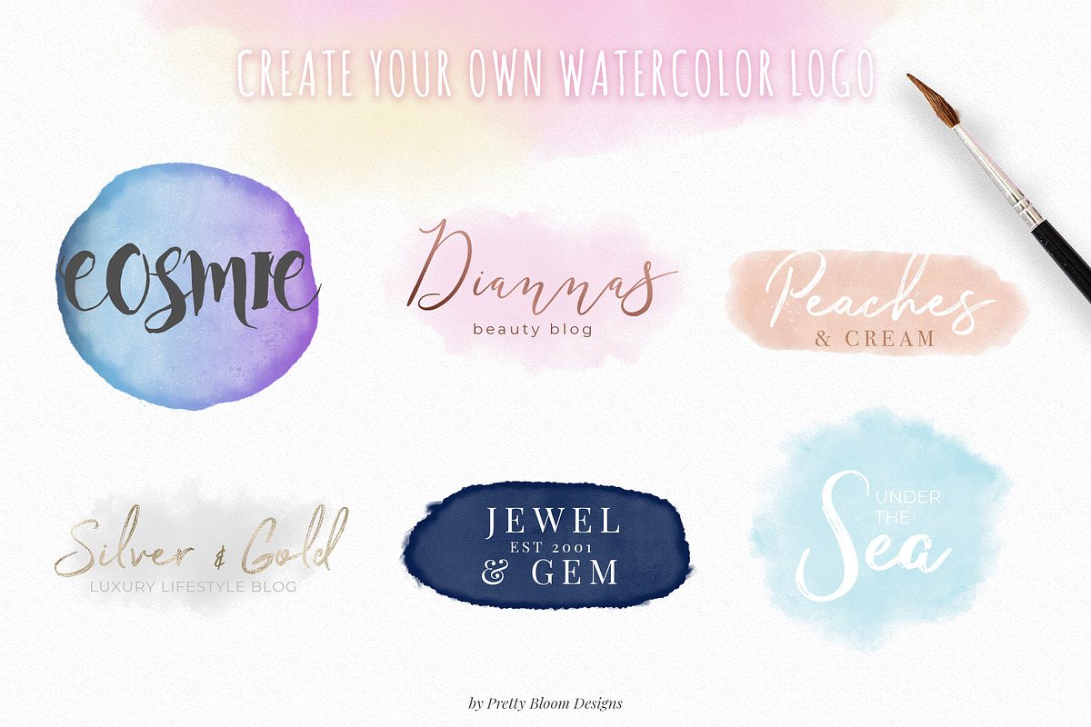 Watercolor Strokes Clipart Bundle, an Object Graphic by Pretty Bloom Designs (Photo 4 of 5)
