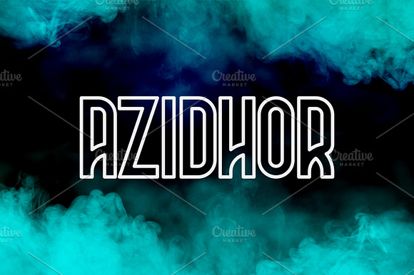 Azidhor Typeface preview 4