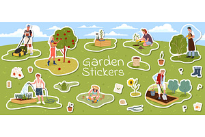 Farmer, gardener and agronomists, a Work Illustration by Buch&Bee