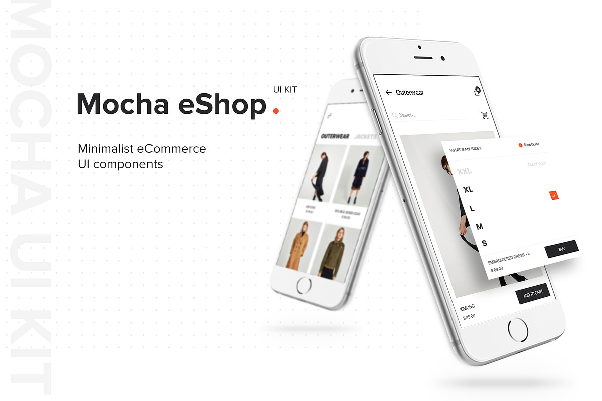 eShop Mobile App UI Kit, an App Template by hoangpts (Photo 1 of 7)