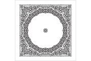 Set Of 4 Paisley Bandana's III, a Pattern Graphic by Bakhtiozin art graphic (Thumbnail 5 of 5)