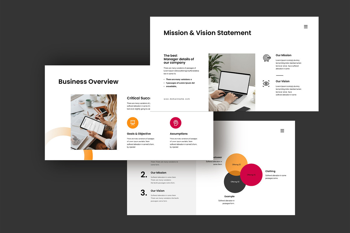 Creative Business Plan Template preview 3