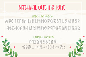 Natural Cute Handwriting Font