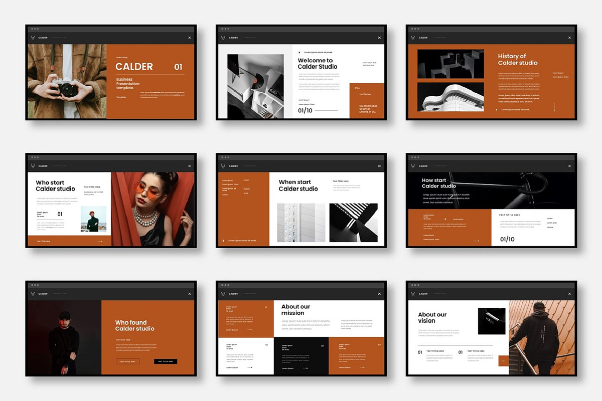 Calder – Business Keynote Template, a Presentation Template by Dens Creative Studio (Photo 2 of 6)