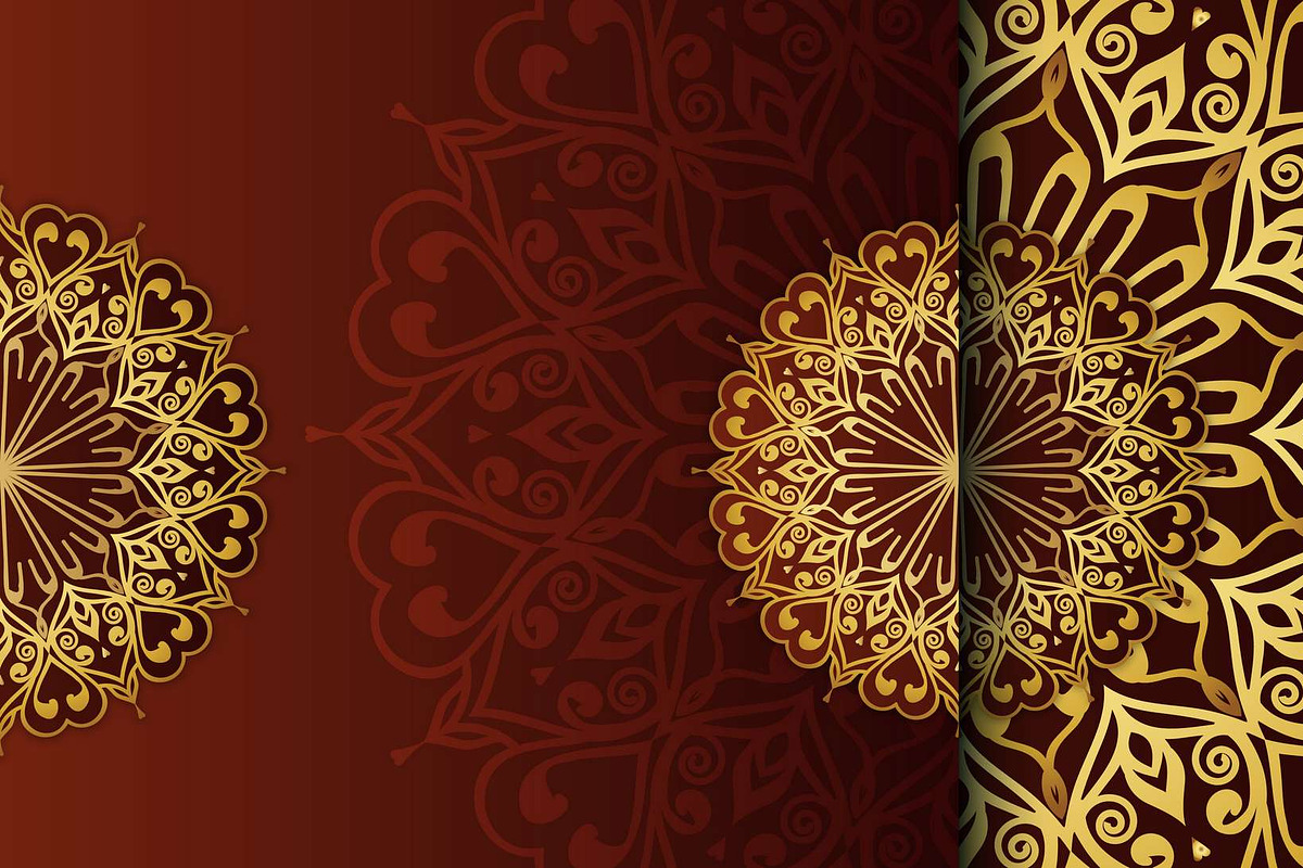 560+ Mandala Design Mega Collection, a Decorative Illustration by NJ Himel (Photo 178 of 289)