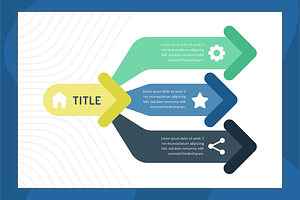 Arrows Infographic Template