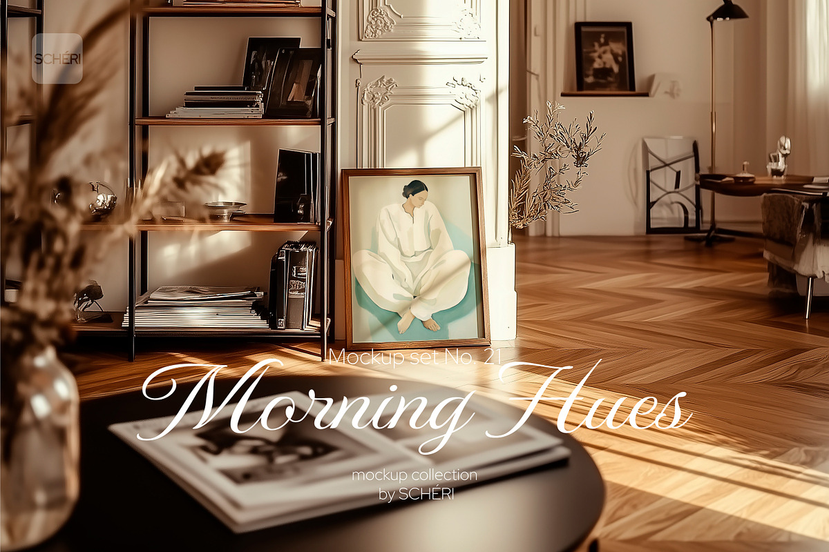 MORNING HUES | Frame mockup set, a Household Mockup by SCHÉRI (Photo 1 of 9)