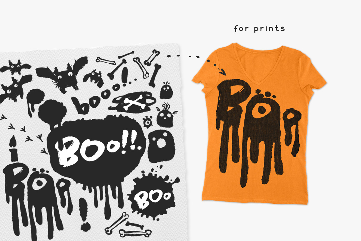 Happy Halloween collection, a Seasonal Illustration by Mazheika Store (Photo 4 of 11)