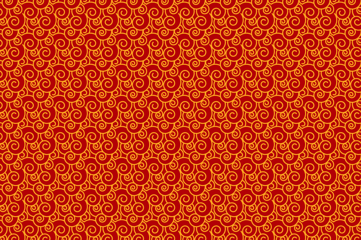 chinese seamless patterns, a Pattern Graphic by tulpahn (Photo 3 of 3)