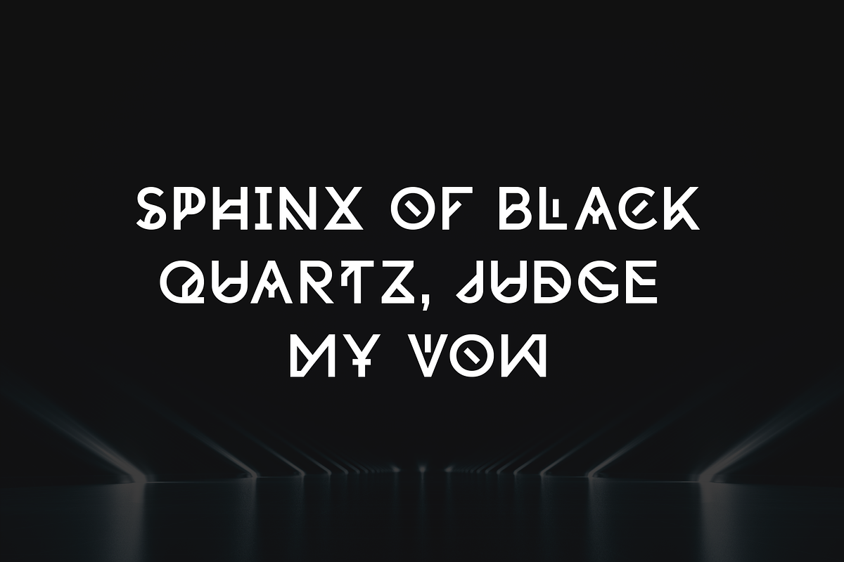 Avion | Display Font preview 4