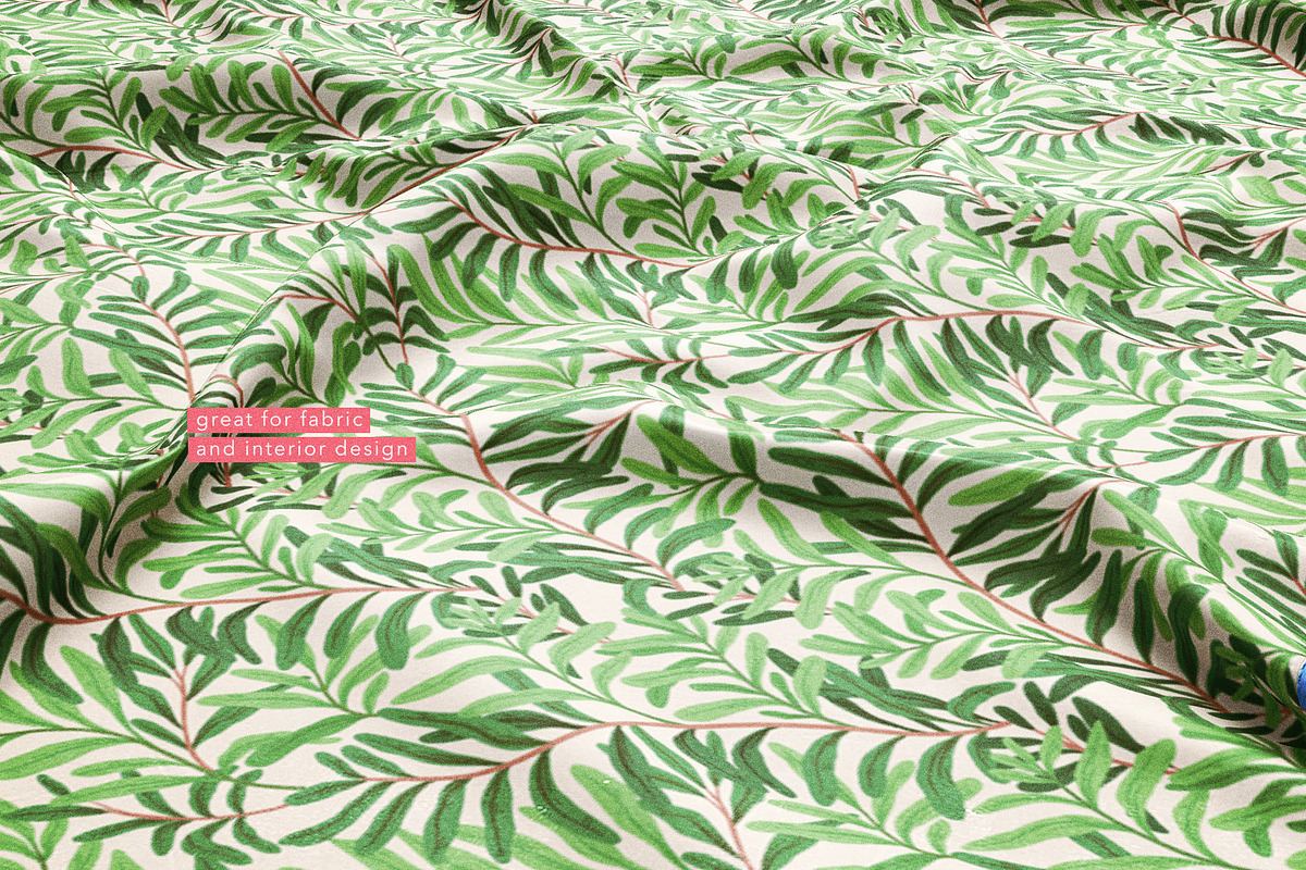 William Morris Style Patterns Set, a Pattern Graphic by likorbut (Photo 5 of 6)