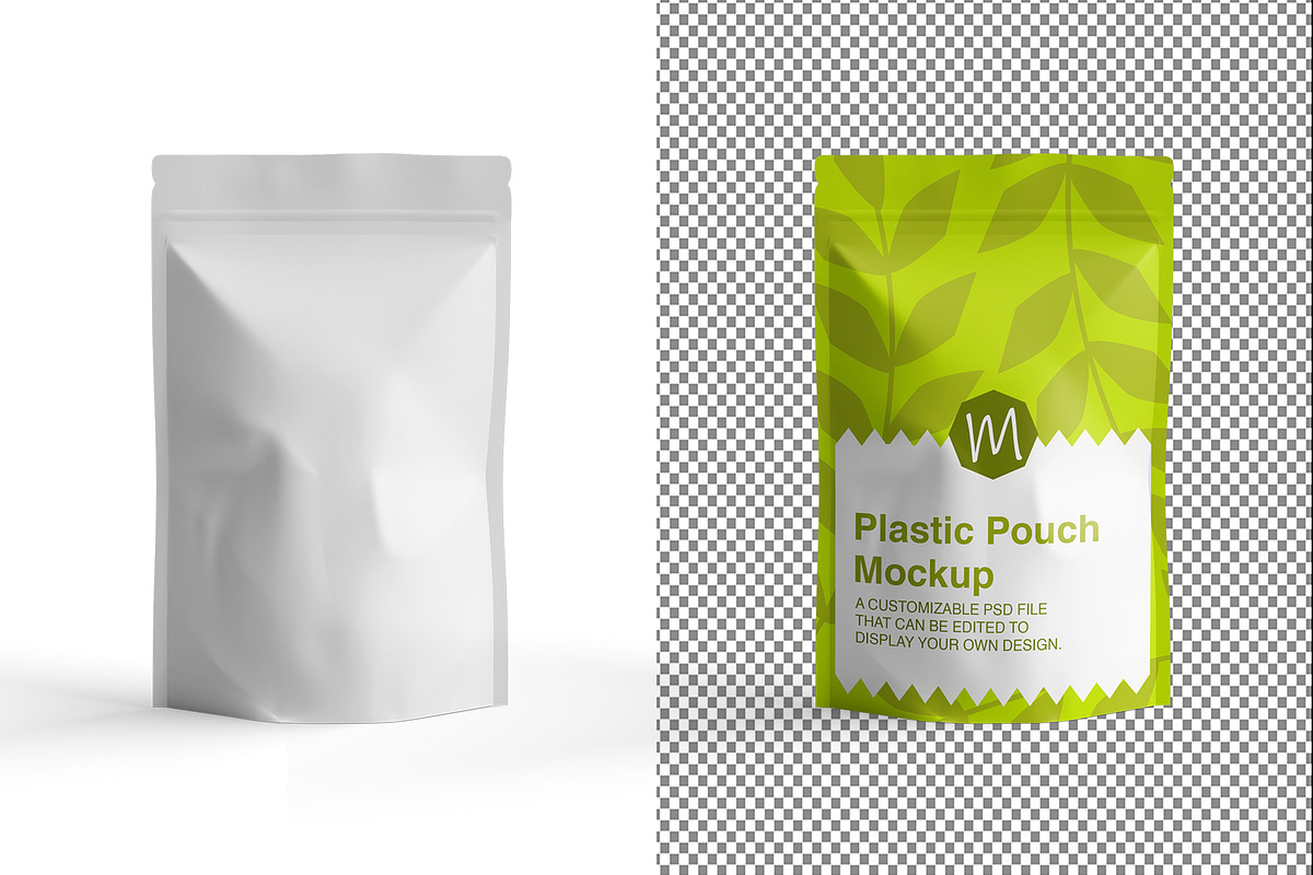 Plastic Pouch PSD Mockup, a Packaging Mockup by Mockupfit (Photo 5 of 5)
