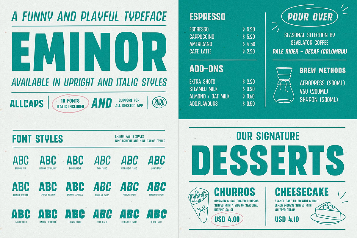 Font Bundle - Complete Collection, a Serif Font by A.Budianto (Photo 24 of 39)