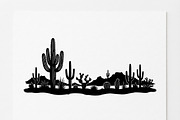 60 Desert Cactus Floral Silhouette, a Seasonal Illustration by Amazin_art (Thumbnail 24 of 35)