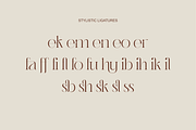 Abask - Modern Ligatures Font, a Serif Font by Nirmana Visual (Thumbnail 5 of 12)