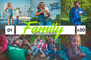 x30 Family Lightroom Presets, an Action Add-On by Ruslan Zelensky (Thumbnail 1 of 12)