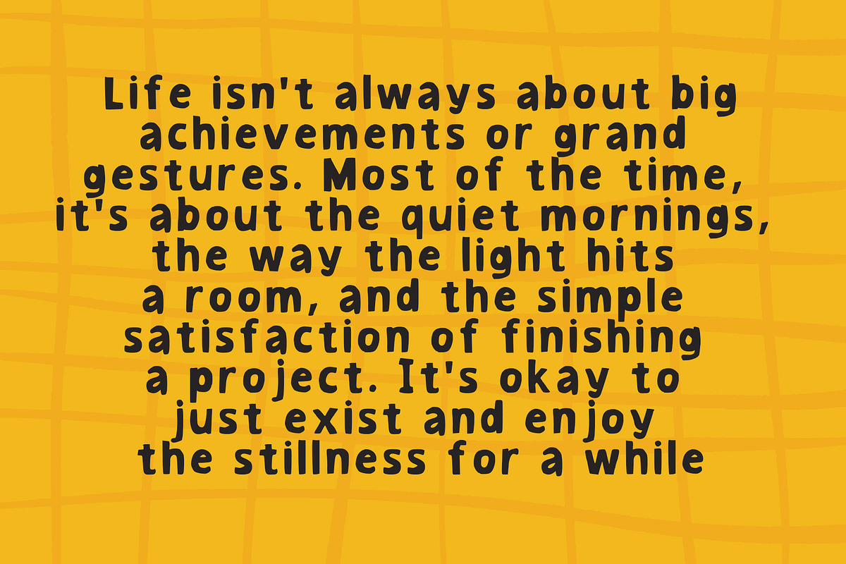 playful outline handdrawn font kit, a Handwritten Font by Ashiya Pixel (Photo 2 of 20)