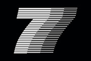 Number 7 speed motion lines logo, a Branding & Logo Template by Leksono (Thumbnail 1 of 2)