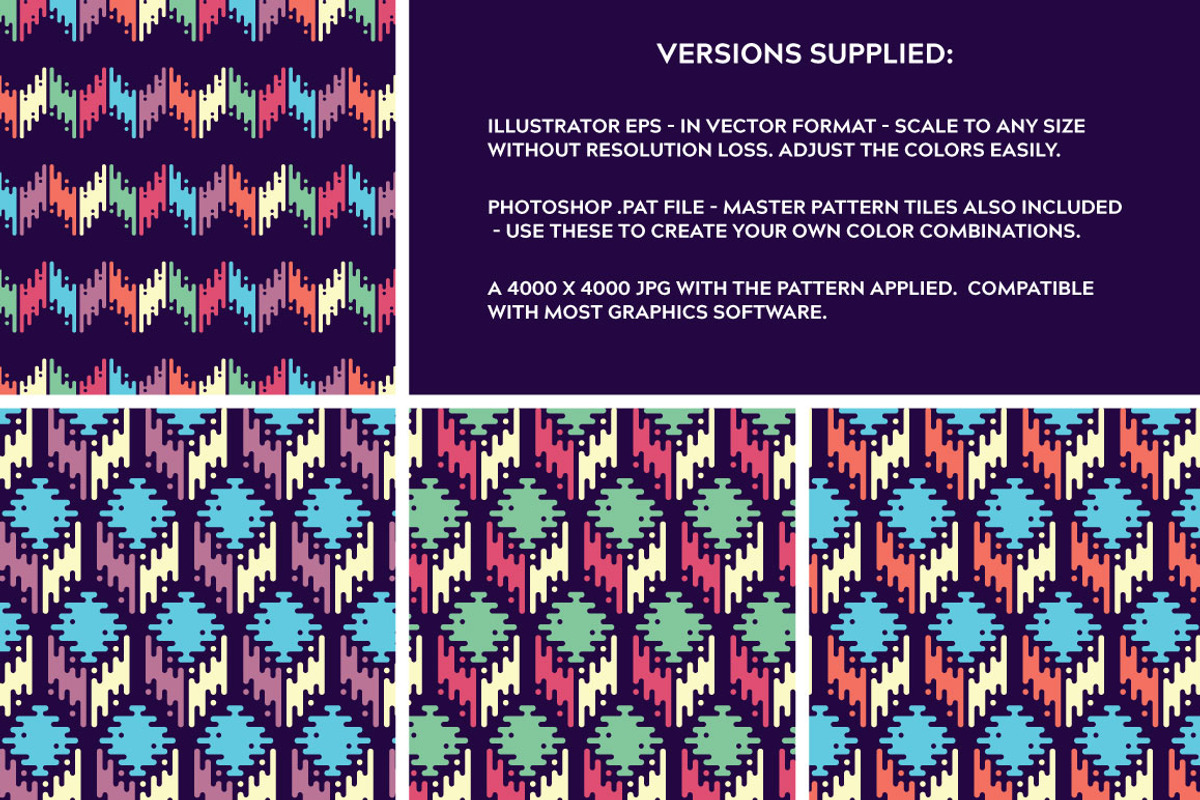 Liquid Repeat Patterns, a Pattern Graphic by The Artifex Forge (Photo 11 of 11)