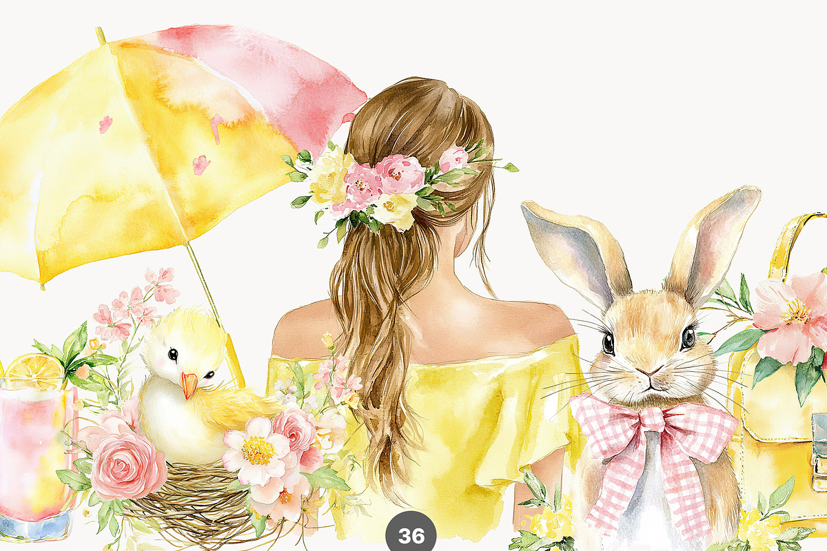 New! Spring Edition, a Seasonal Illustration by Isabelle Salem (Photo 82 of 290)