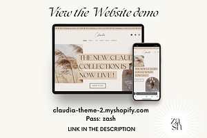 Claudia - Boho Shopify Theme