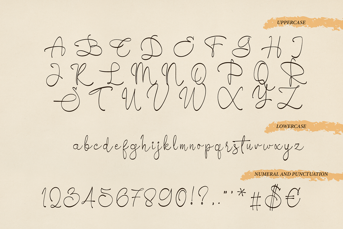 The Ruselte | Handwritten Signature, a Script Font by Denustudios (Photo 15 of 15)