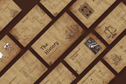 History Presentation Template, a Presentation Template by BumbleGraph Studio (Thumbnail 2 of 4)
